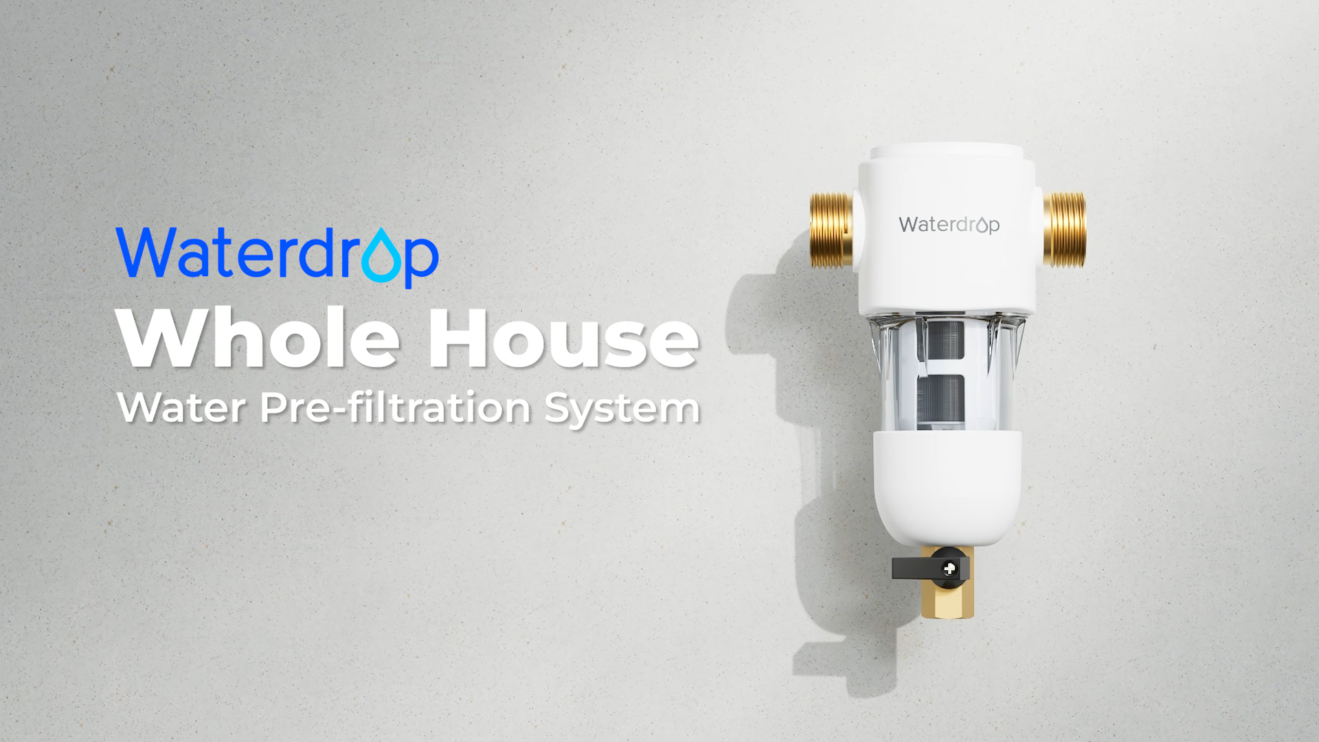 Amazon.com: Waterdrop Spin Down Sediment Filter, 50/200